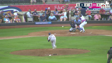 Druw Jones grounds into a force out, first baseman Albert Fabian to shortstop Justin DeCriscio. Angel Ortiz scores. Ben McLaughlin out at 2nd. Druw Jones to 1st.