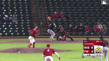 Tayden Hall doubles (3) on a fly ball to center fielder Kasen Wells. Marco Dinges scores. Andrew Fischer scores. Josiah Ragsdale scores.