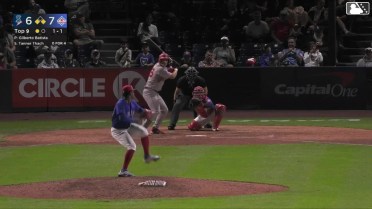 Gilberto Batista In play, run(s) to Tanner Thach