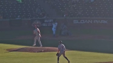 Cubs prospect Owen Ayers' RBI double