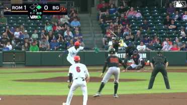 Isaiah Drake doubles (1) on a ground ball to right fielder Tom Poole. Mason Guerra scores. Colin Burgess to 3rd.