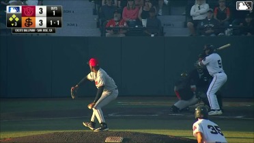 Cam Maldonado grounds into a force out, shortstop Kayson Cunningham to second baseman JD Dix. Jhonny Level scores. Lorenzo Meola to 3rd. Junior Barajas out at 2nd. Cam Maldonado to 1st.