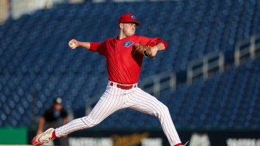 Highfill Spins Gem, Threshers Pile on to Even Series