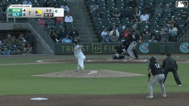 Reed Trimble homers (1) on a line drive to right center field. Creed Willems scores. José Barrero scores.