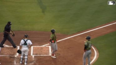 Kyle Stowers' two-run home run