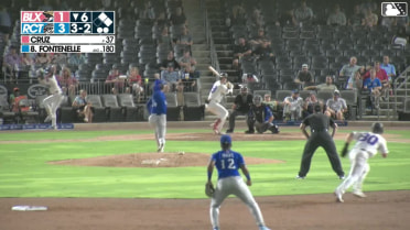 Stiven Cruz In play, run(s) to Cole Fontenelle