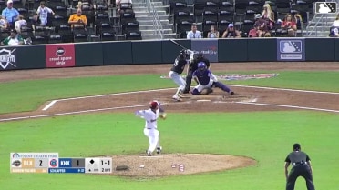 Andrew Fischer singles on a sharp ground ball to right fielder Alex Ramírez, deflected by first baseman Owen Ayers. Dylan O'Rae scores. Andrew Fischer out at 2nd on the throw, right fielder Alex Ramírez to shortstop Karson Simas.