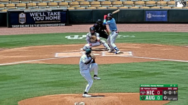 Yolfran Castillo homers (4) on a line drive to left field.