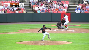 Braylin Tavera homers (13) on a fly ball to left center field.
