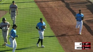 Teddy McGraw registers first professional strikeout