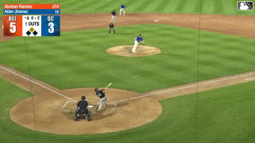 Abrahan Ramirez singles on a ground ball to right fielder Nolan Sailors. Emilio Barreras to 3rd.