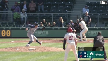 Victor Robles singles on a ground ball to second baseman Cavan Biggio. Carson Taylor scores. Jakson Reetz to 3rd. Alejo Lopez to 2nd.