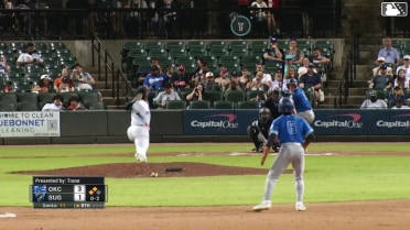 Alimber Santa In play, run(s) to Austin Gauthier