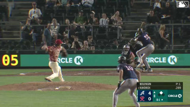A.J. Vukovich homers (9) on a fly ball to left center field. Gavin Conticello scores.