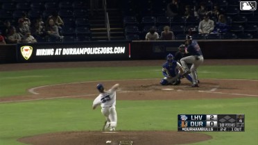 Carter Kieboom homers (1) on a fly ball to center field.