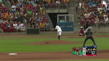 Blayberg Diaz strikes out swinging and Luiyin Alastre caught stealing 3rd, catcher Irvin Nunez to third baseman Andy Lugo to catcher Irvin Nunez.