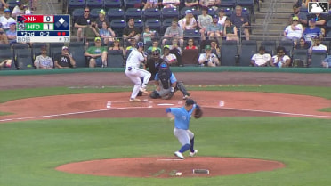 Zach Kokoska homers (7) on a fly ball to left center field. Bryant Betancourt scores.