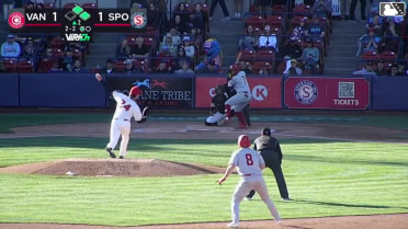 Manuel Beltre singles on a line drive to left fielder Tommy Hopfe. Tucker Toman scores. Alexis Hernandez to 3rd. Manuel Beltre to 2nd. Manuel Beltre advances to 2nd, on a throwing error by left fielder Tommy Hopfe.