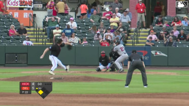 Michael Caldon In play, run(s) to Pablo Guerrero
