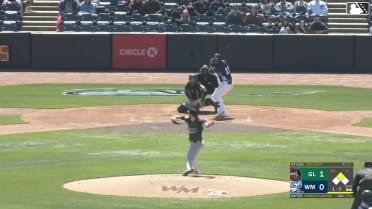 Roberto Campos singles on a ground ball to left fielder Samuel Munoz. Jackson Strong scores.