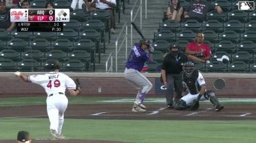 Bryant Betancourt homers (2) on a line drive to right center field. Ryan Ritter scores.