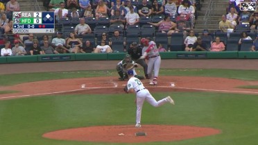 Jhailyn Ortiz rockets two run home run to left-center