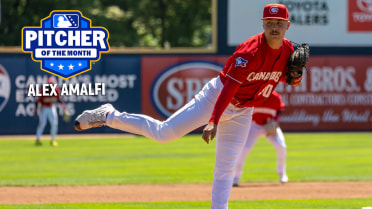 Alex Amalfi Named NWL Pitcher Of The Month