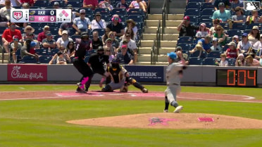 Josh Hartle In play, run(s) to Bo Davidson