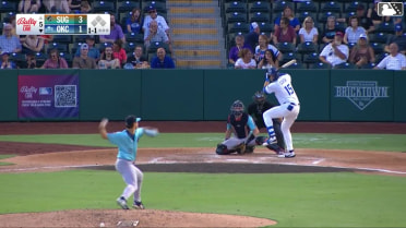Matt Gorski singles on a line drive to right fielder Zach Cole. Noah Miller scores.