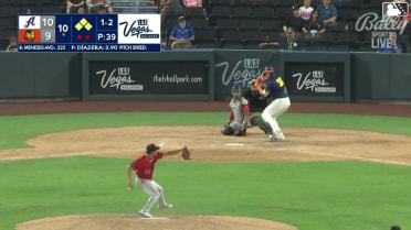 Joey Meneses singles on a line drive to left fielder Andrew Velazquez. Brayan Buelvas scores. Joshua Kuroda-Grauer scores. Drew Swift to 2nd.