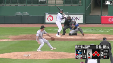C.J. Pittaro singles on a line drive to left fielder Luke Pelzer. Ali Camarillo scores. Devin Taylor to 3rd. Myles Naylor to 2nd.