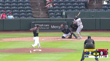 Jorge Alfaro homers (10) on a fly ball to left field. Canyon Brown scores. Sam Kulasingam scores.
