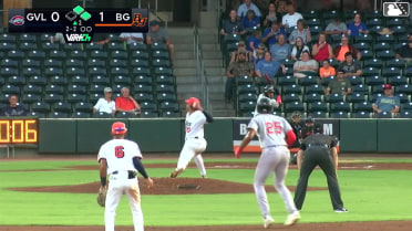 Yophery Rodriguez doubles (27) on a fly ball to center fielder Brendan Summerhill. Isaiah Jackson scores. Ronny Hernandez to 3rd.
