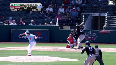 Jhonkensy Noel walks. Ryan Noda scores. Willy Vasquez to 3rd. Jud Fabian to 2nd.