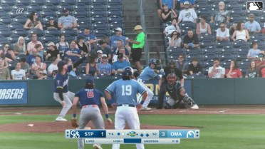 Alejo Lopez homers (2) on a fly ball to left center field. Jacob Berry scores. Jorge Alfaro scores.