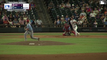 Tyler Whitaker homers (10) on a fly ball to left field.