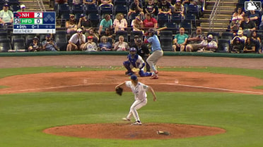 Nick Goodwin homers (6) on a fly ball to left center field.