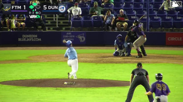 Luis Fragoza homers (1) on a fly ball to right center field. JP Smith II scores. Ryan Sprock scores.