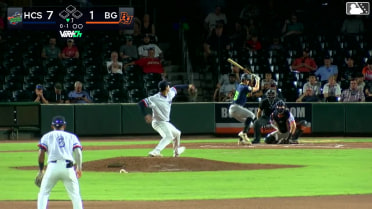 Casey Cook homers (4) on a fly ball to right center field.