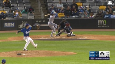 Brett Squires homers (9) on a fly ball to left center field.