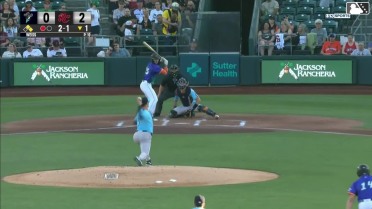 Grant McCray grounds into a double play, pitcher Ryan Weiss to shortstop Tommy Sacco Jr. to first baseman CJ Alexander. Christian Koss out at 2nd. Grant McCray out at 1st.