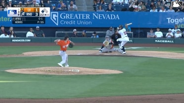 Kade Morris In play, run(s) to Luis Urías