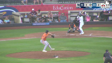 Cristofer Torin homers (12) on a fly ball to left field. Angel Ortiz scores. Trent Youngblood scores.