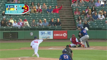 Jamari Baylor singles on a line drive to left fielder Wuilfredo Antunez. Yonatan Henriquez scores. D'Andre Smith to 2nd.
