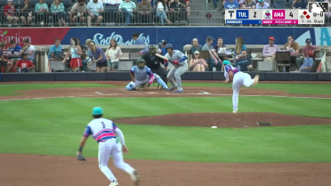 Frank Rodriguez hits a sacrifice bunt. Throwing error by third baseman Jansel Luis. Taylor Young scores. Joe Vetrano to 2nd. Frank Rodriguez to 1st. Throwing error by third baseman Jansel Luis.