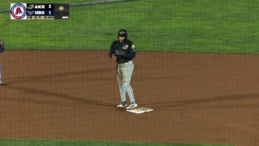 Alfonsin Rosario's four-hit game for Akron