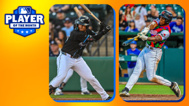 Guardians' Velazquez, Giants' Davidson headline August's Minor League Players of the Month