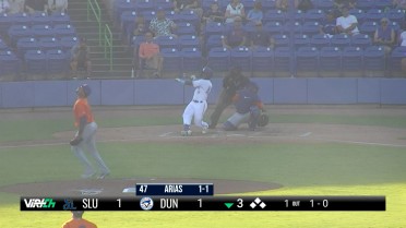 Victor Arias' home run for Single-A