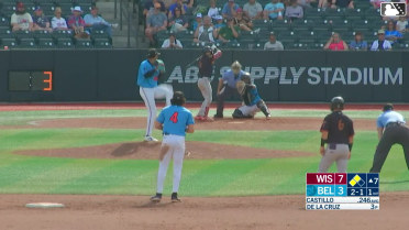 Juan De La Cruz In play, run(s) to Luis Castillo