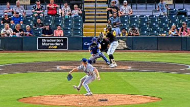 Johnny King strikes out seven